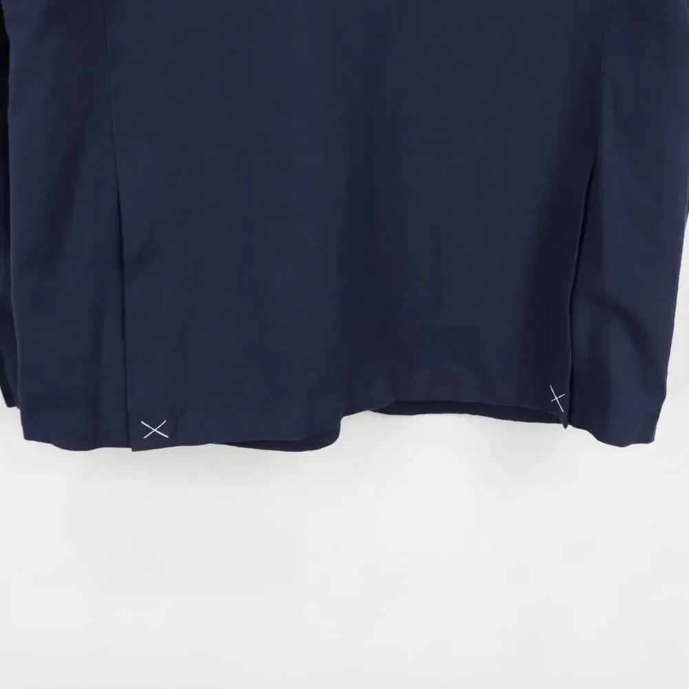 J.Crew Ludlow Slim Fit Unstructured Suit Jacket Irish Cotton Linen Navy 48L NWT